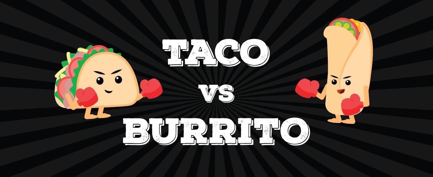 Taco vs Burrito Foodie Expansion - made by a 7 year old