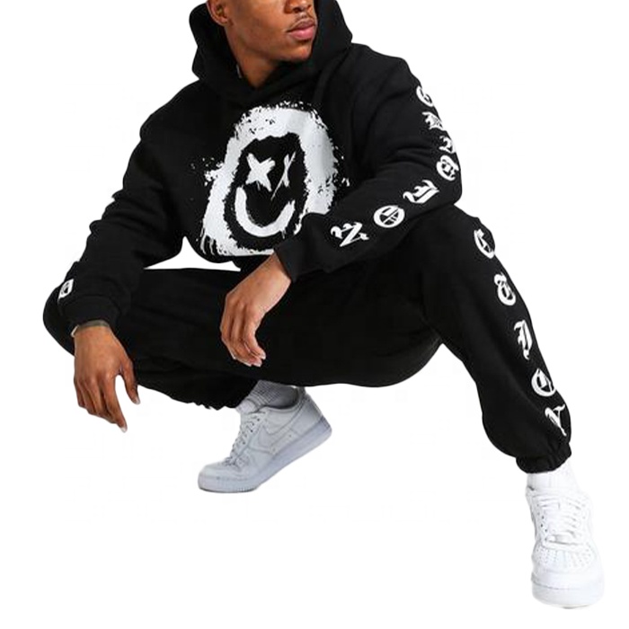 Finch Garment Custom Tracksuits For Man Printing Training Wear Custom Sweatsuit With Logo Jogging Men's