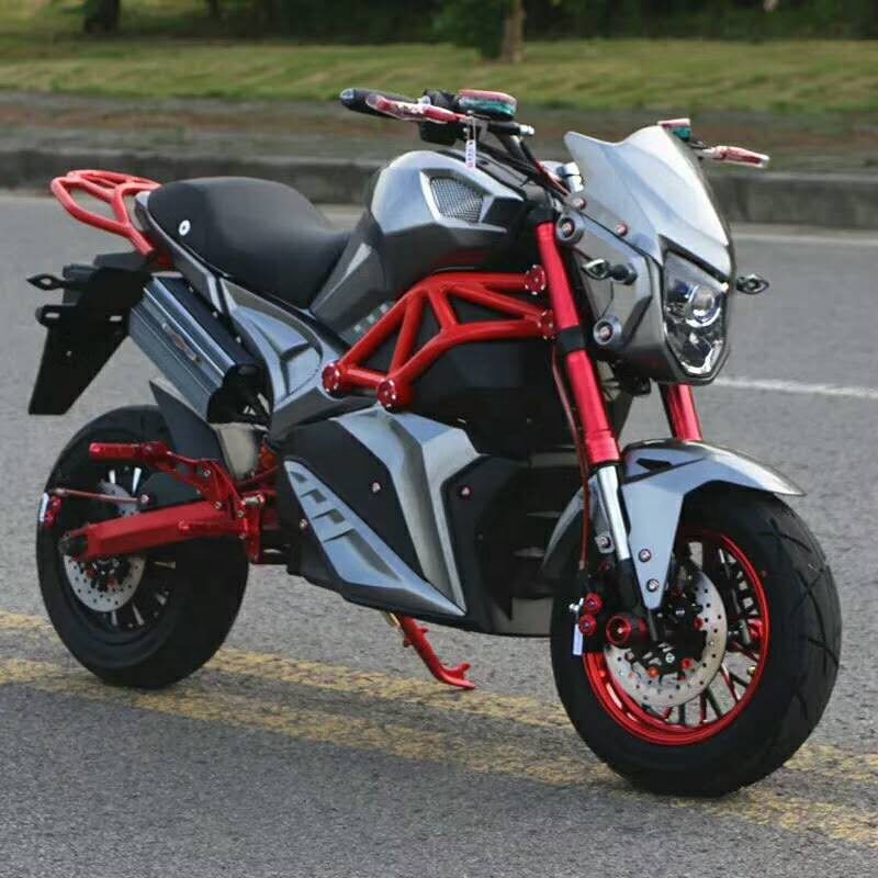 2000w Powerful Fast Racing Automotor Electric Motorcycle Cool E Bike Electric Motorcycle For Adults