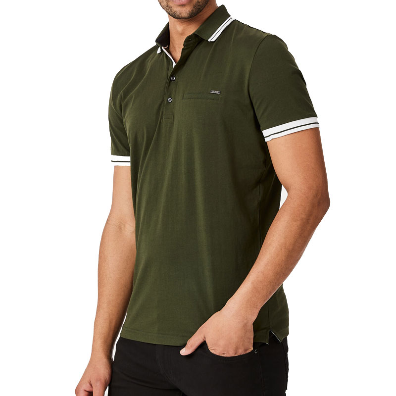 Premium Quality Custom Plain Golf Polo Shirt Short Sleeve Blank Polyester Quick Dry Mens Golf Polo T-shirt Shirts